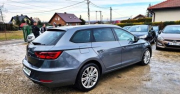 Seat Leon III ST Facelifting 1.4 EcoTSI 150KM 2018 Seat Leon BENZYNA AUTOMAT KAMERA skora alcantara 2x pdc serwis aso, zdjęcie 12