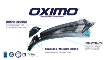 ЗАДНЯЯ ЩЕТКА СТЕКЛООЧИСТИТЕЛЯ ДЛЯ OXIMO 400 мм