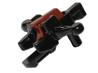20105c02 BROŃ PISTOLET KUSZA CZARNA NOWA