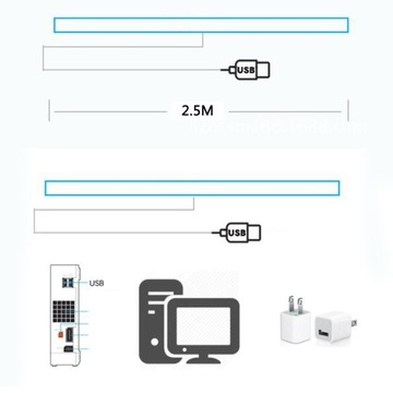 Pasek czujnika USB dla sygnału IR cewki indukcyjne