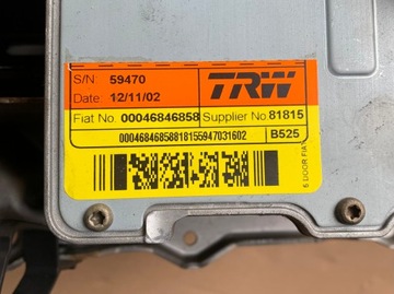 46846858 ČERPADLO SERVO  ELEKTRICKÉ FIAT STILO