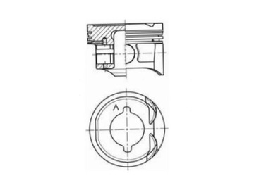 KOLBENSCHMIDT 41284610 PÍST