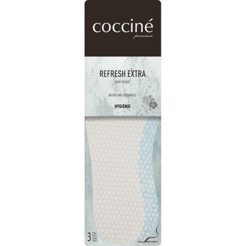 HIGIENICZNE WKŁADKI JEDNORAZOWE 3 PARY 36-38 - COCCINE REFRESH EXTRA