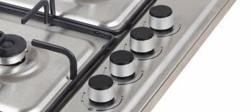 Четырехконфорочная газовая плита пропан-бутан.