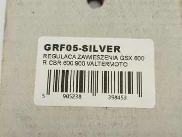 РЕГУЛИРОВКА ПОДВЕСКИ HONDA CBR 600 900RR FIREBLADE 94-07 GRF05 SILVER
