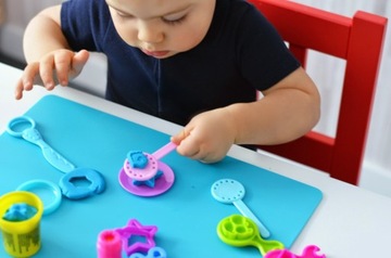 ПЛАСТИКОВОЕ ТЕСТО ТЕСТО 4 ЧАШКИ ПРИНАДЛЕЖНОСТИ ПЛАСТИКОВОЕ ТЕСТО ТЕСТО