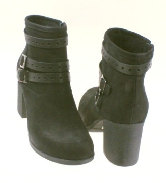 БОТИНКИ SIMEN 1665A ЧЕРНЫЕ, РАЗМЕР 40