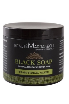Beaute Marrakech Czarne Mydło Marokańskie Oliwne 200g