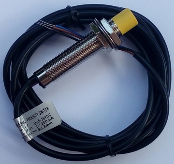 Индуктивный датчик M12 PNP NO 6-36В пост. тока, Sn=8мм