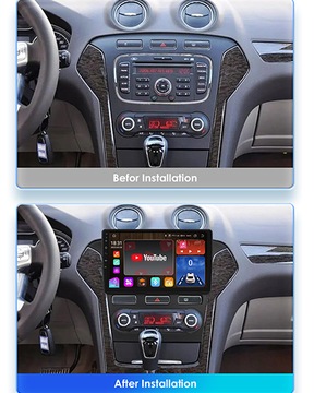 RADIO GPS ANDROID FORD MONDEO MK4 2010-2014 SIM 4/32GB