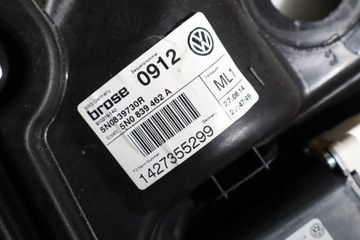 MECHANIZMUS SKEL PRAVÝ ZADNÍ VOLKSWAGEN TIGUAN I FACELIFT