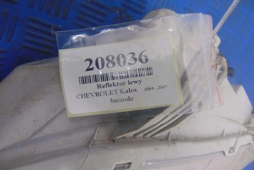 CHEVROLET KALOS 1.6 16V SVĚTLOMET LEVÝ