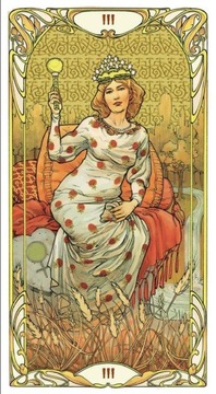 Golden Art Nouveau Tarot, Wielkie Arkana