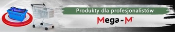 Wózek SKLEPOWY metalowy zakupowy na kółkach 240L marketowy Mega-M