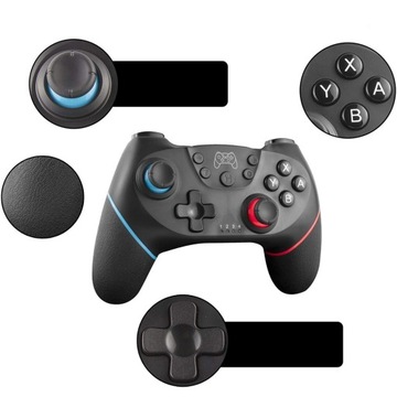 БЕСПРОВОДНОЙ КОНТРОЛЛЕР NINTENDO SWITCH С РЕГУЛИРУЕМЫМ ТУРБОКОМПРЕССОРОМ