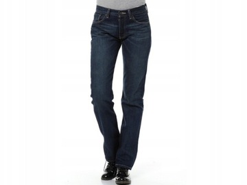 Spodnie JEANSOWE DAMSKIE PROSTE LEVI'S 501 R.28/32