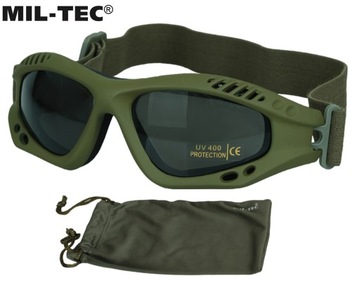 ТАКТИЧЕСКИЕ ОЧКИ COMMANDO AIR SMOKE OLIVE