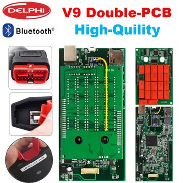 Автомобильный диагностический интерфейс Delphi DS150E