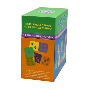 Игра Floss&Rock «Динозавры Домино 2 в 1»