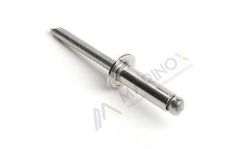 4x8 Nit zrywalny nierdzewny A2 DIN 7337 - 100 szt