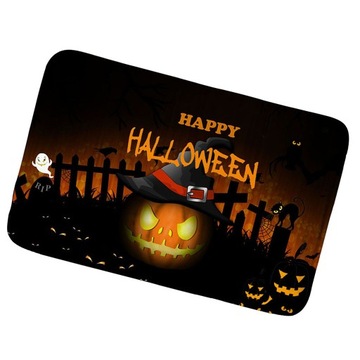 Halloweenowa wycieraczka wejściowa dywanik po