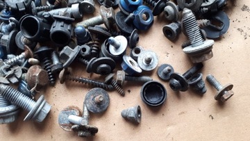 A4 B8 S4 РЕМЕНЬ ПЕРЕДНЕГО БАМПЕРА БОЛТЫ КРЫЛА LX5V КОМПЛЕКТ