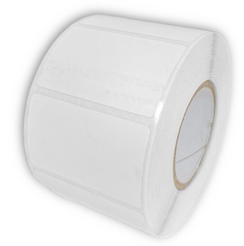 ETYKIETY TERMICZNE BIAŁE do wag 58x43 mm 800szt