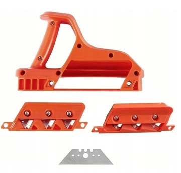 Тройной рубанок для обработки кромок гипсокартона.