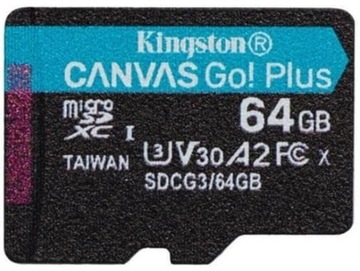 Карта памяти Kingston Canvas Go! Плюс 64 ГБ