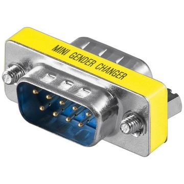 Adapter RS 232 (M) x RS 232 (M) łacznik AKYGA