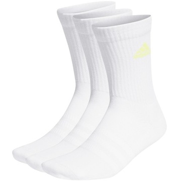 Skarpety adidas Cushioned Crew Socks 3P białe IK0352 40-42