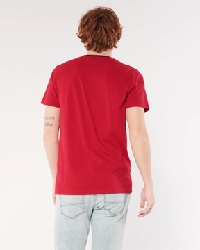 t-shirt męski HOLLISTER by Abercrombie logo L