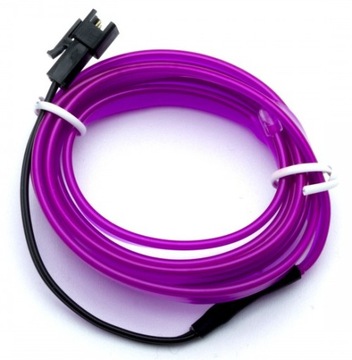 Ambient LED PURPLE неоновый оптоволокно для грузовика 3м 24В