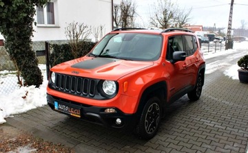 Jeep Renegade SUV 2.0 MultiJet 170KM 2015 Jeep Renegade 2.0d 4x4 Wersja TrailHawk Automatic Xenony Hak Gwarancja 1