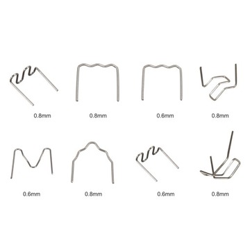 800 ШТ СКОБЫ ДЛЯ МАШИНЫ ДЛЯ СВАРКИ ПЛАСТМАСС, 8 видов