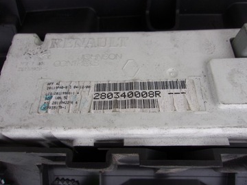 DISPLEJ BUDÍK HODINY RENAULT OE 280340008R