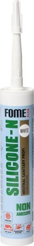 Silikon sanitarny szklarski NEUTRAL biały 300ml Fome Flex