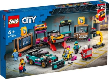 LEGO CITY 60389 Warsztat tuningowania samochodów