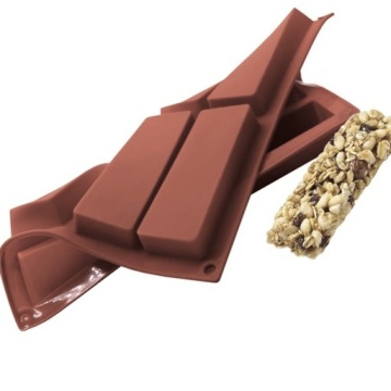 FORMA SILIKONOWA DO PIECZENIA BATONÓW MUSLI CIASTEK FOREMKA NA BATONIKI