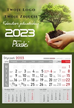 Kalendarz jednodzielny firmowy - 2023 - 25 szt