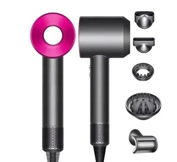 PROFESJONALNA SUSZARKA DO WŁOSÓW DRYER 1600W ULTRA 5w1 JONIZACJA + KOŃCÓWKI