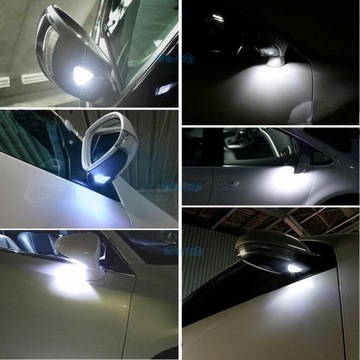 Светодиодные зеркальные фонари VW Passat B7 с 2010 г.