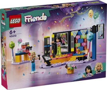 LEGO FRIENDS 42610 Impreza z karaoke Super Zestaw Klocków 196 Elementów