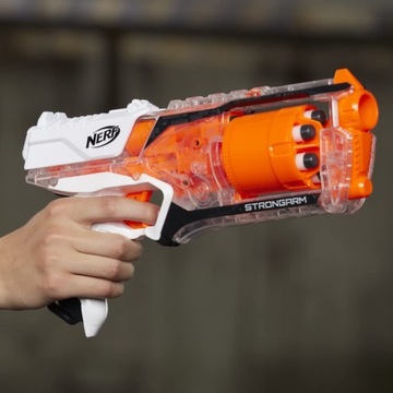 NERF ELITE STRONGARM + АКСЕССУАРЫ ДЛЯ ЖИЛЕТА ДЛЯ СТРЕЛ