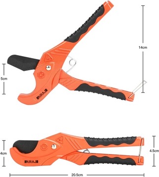 AIRAJ CUTTERS НОЖНИЦЫ ДЛЯ РЕЗКИ ТРУБ ПВХ, ПЭ, ПП 42ММ