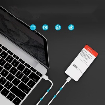 БЫСТРОЕ ЗАРЯДНОЕ УСТРОЙСТВО 120 Вт ДЛЯ XIAOMI HONGMI USB TYPE-C + КАБЕЛЬ