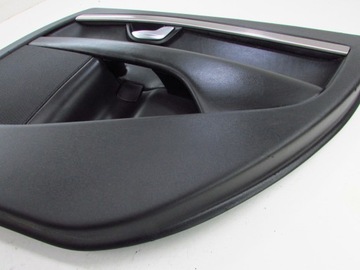 VOLVO V70 XC70 КОЖАНАЯ ОБИВКА ДВЕРИ ПРАВАЯ ПРАВАЯ ЧЕРНАЯ 07-16