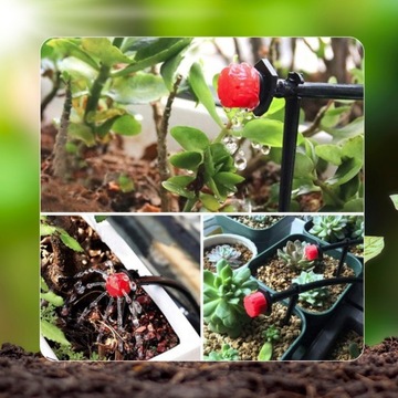 Комплект капельного орошения, автоматическая система для полива сада 25М.