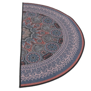Półokrągły dywanik zewnętrzny Boho Circle Mat