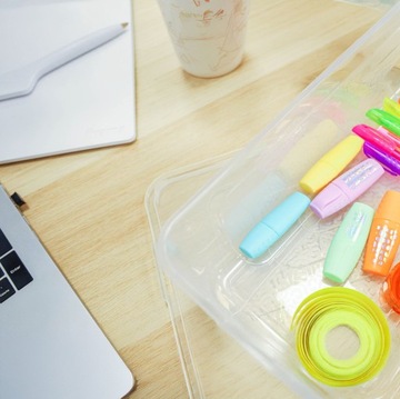 Пластиковый ящик, прозрачный контейнер, 4,5л, закрытый органайзер.